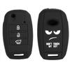 Remote Key Fob Shell Case Cover For Kia Rio Optima Sportage Sorento Soul Ceed Silicone Case Cover 3 Button 2014 2015 2016 2017