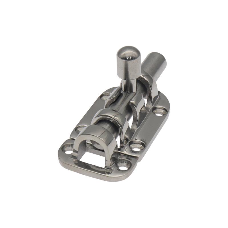 60/90/100MM 316 Marine Stainless Steel Boat Door Lock Latch Slide Bolt Clasp Heavy Duty Slide Barrel Bolt for Marine Boat Window/Door/Hatch/Cabinet