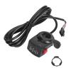36V Plumbic Acid Electric Quantity Display Speed Regulation Thumb Throttle Grip with Headlight