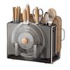 Magnetic Kitchen Knife Holder with Pot Lid & Cutting Board Rack