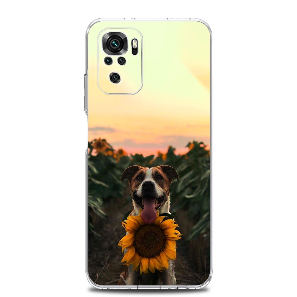 Чехол для телефона для Xiaomi Redmi Note 15 14 13 12 4G 10 11 Pro Plus 5G 14C 13C 12C 10C, силиконовый чехол, красивый цветок подсолнуха, лето
