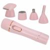 4 In 1 Facial Hair Removal Shaver USB Painless Facial Hair Remover Electric Eyebrow Trimmer