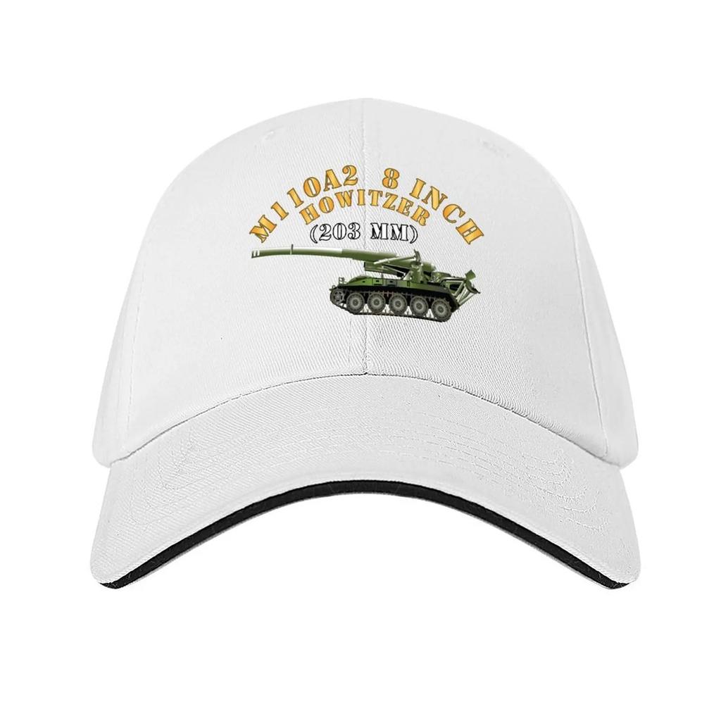 Army M110A2 8 Inch 203mm Howitzer X 300 Baseball Cap Ball Cap Winter hat Luxury man cap derby hat Womens Beach Outlet Mens