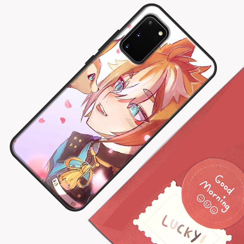 Чехол для телефона Genshin Impact Горо для Samsung Galaxy S26 S25 Ultra S20 S21 S22 S23 S24 S10 Plus S25 FE Защитный корпус