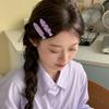 Геометрия Фруктовая Заколка Утиный Клюв Зажим Макияж Заколка для Волос Сладкая Без Следов Заколка Девочки