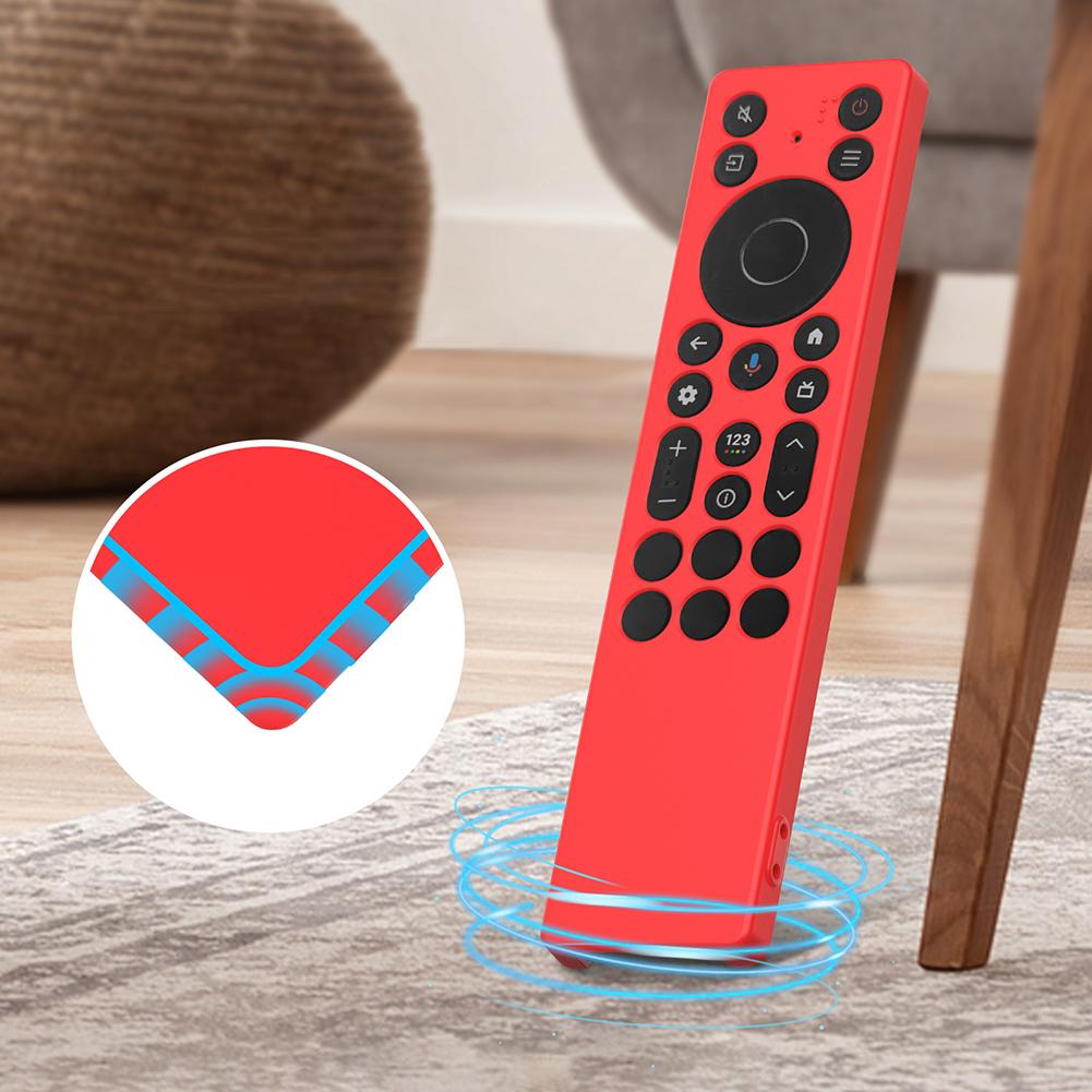 Для TCL RC923A/RC813A Силиконовый чехол для пульта управления Противоскользящий Ударопрочный Чехол для пульта управления Водонепроницаемый Корпус для пульта управления телевизора Инструмент для ТВ-принадлежностей