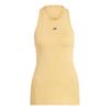 D4thiiit Sc Tk Heat.Rdy Fashion Comfortable Round Neck Versatile Sleeveless Sports Vest Women Tops Yellow IQ2653