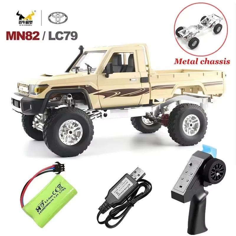 RE02MN82S MN82 Toyota Rc 4x4 Rc МАШИНКА 2.4г 1/12 Полномасштабный Внедорожный Радиоуправляемый RC Гусеничный АВТОМОБИЛЬ Детская Радиоуправляемая Машинка Игрушка Подарок