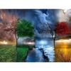 Full 5D Diy Diamond Painting Four Seasons Scenery Diamond Embroidery Full Lay Cross Stitch Home Decor Handmade Gift
