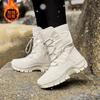 Northeast Couple Snow Boots Women's High-top Waterproof and Non-slip Thick Cotton Shoes Men's Velvet Thermal Shoes Hiking Shoes