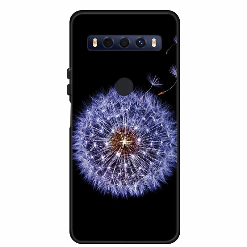 Для чехла TCL 10 SE 10SE Coque Черный ТПУ Силикон Мягкая задняя крышка Чехлы Для телефона TCL 10 SE 6.52" Funda Сумка Защитный чехол