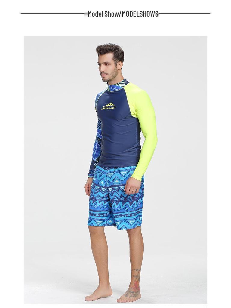 Sharkbat Men's Quick-Dry Sun Protection Surfing Wetsuit & Snorkeling Set