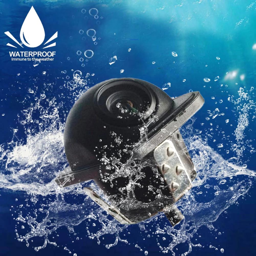 Универсальная автомобильная камера заднего вида с широким углом обзора, парковкой задним ходом, с или без светодиодного монитора для автоматического резервного копирования, автомобильная камера-регистратор