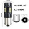 Fog Light PY21W 1156 BA15S Bulbs Car Tail Light 1200Lm Turn Signal Reverse Brake Light R5W 3030 Bulb 12V 24V Automobiles Lamp