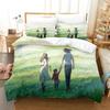 Anime Movie Suzume No Tojimari Comfortable Duvet Quilt Cover Pillowcase Bedding Set Children Bedroom Decoration Home Textile