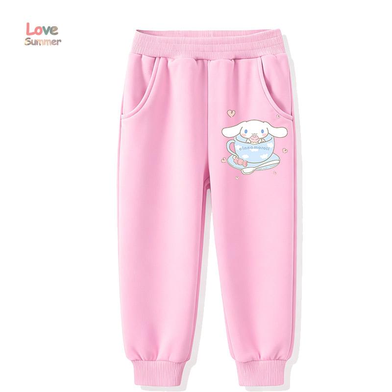 Девочка Киннаморолл Милая Повседневная Футболка с коротким рукавом 2026 Лето Принт Идеальный Подарок для Детей 4-14 лет Модная для Уличной Моды обратно в школу