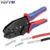 Инструмент для обжима клемм фотоэлектрических MC4, клещи для обжима проводов с храповым механизмом, для 2,5 - 6 мм²(14 - 10 AWG)провода, модель YF - 2546B.