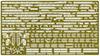Hasegawa Japanese Navy Akagi Detail Up Etched Parts Basic A Plastic Model Parts QG26 1/350
