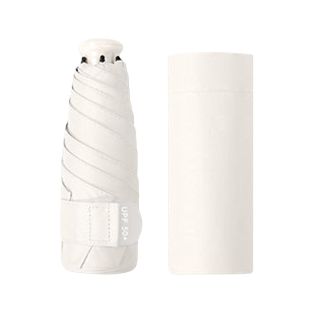 Wind Resistant Ultraviolet Protection Umbrella 5 Folding Folding Mini Sun Umbrella Pocket Carry