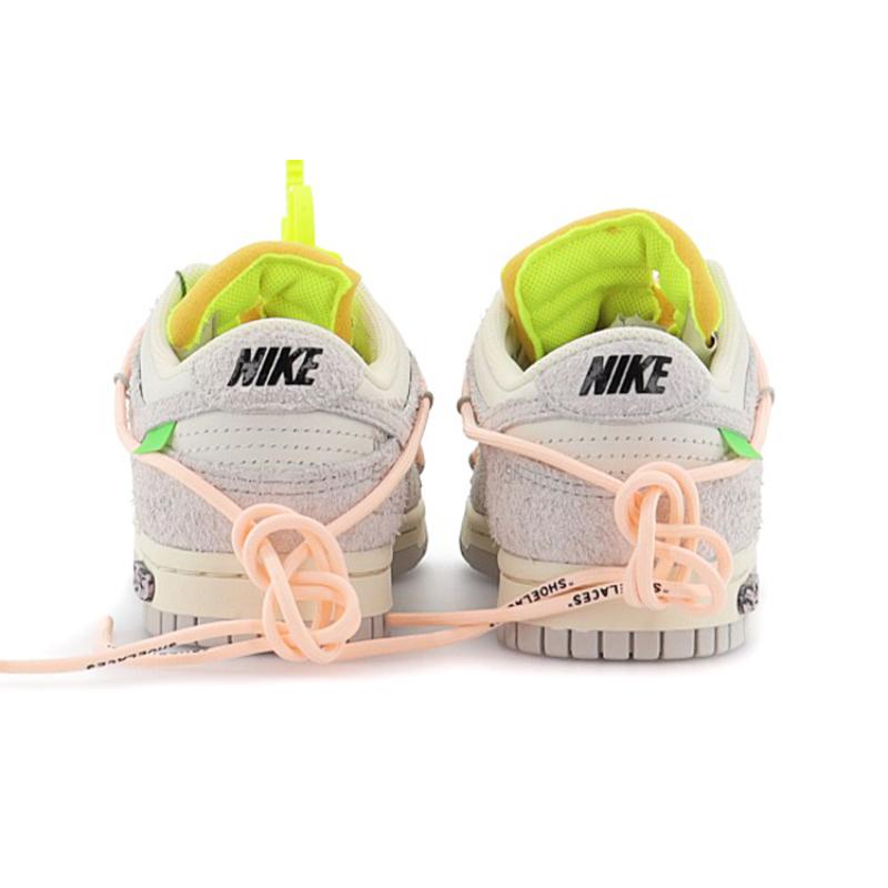 Nike Dunk Low Off White Лот 12 Кеды для скейтбординга DJ0950-100