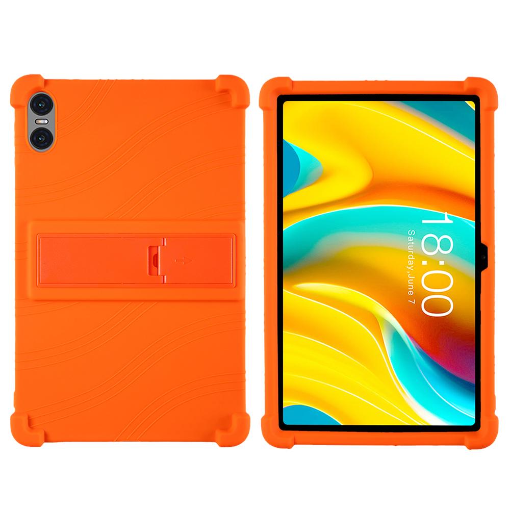 Kids Safe Soft Silicone Case Universal for Teclast T50 Pro 11 inch Adjustable Multi-angles Stand Cover Shockproof Tablet Shell