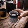 Азиатская керамическая чашка для чая без ручки, ручная работа, каменная керамика, кружка для воды, чашка для чая, посуда для напитков