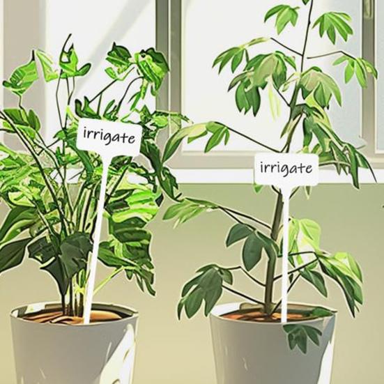 30 шт. этикетки для растений Т-образные пластиковые водонепроницаемые бирки для растений легко писать сад