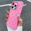 INS Милый чехол в форме сердца для iPhone 17 16 15 14 13 12 11 X XS XR XSMAX 7 8 Air Pro Max Plus SE2 Конфетный яркий цвет Ударопрочный чехол