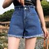 Summer Shorts Korean Women Slim Fitness Sexy Denim High Waist Casual Shorts