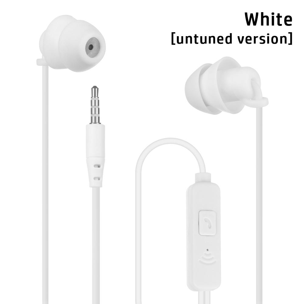 3.5mm Silica Gel Noise Reduction Earphones In-Ear Headset Sleep Headphones Noise Reduction
