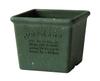 Yawata Kasei Eco Pot Цветочный горшок Квадратный 120 Зеленый "Hachiman gardenspapier" 12 x 12 x 10 см