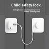 Window Safety Lock Punch-Free Installation Limiter Function for Child Safety Childproof Window Restrictor Lock for Sliding Doors Windows