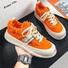 Оранжевые парусиновые туфли мужские повседневные туфли на платформе дизайнерские мужские парусиновые кроссовки уличные вулканизированные туфли мужские Zapatillas Hombre мужские