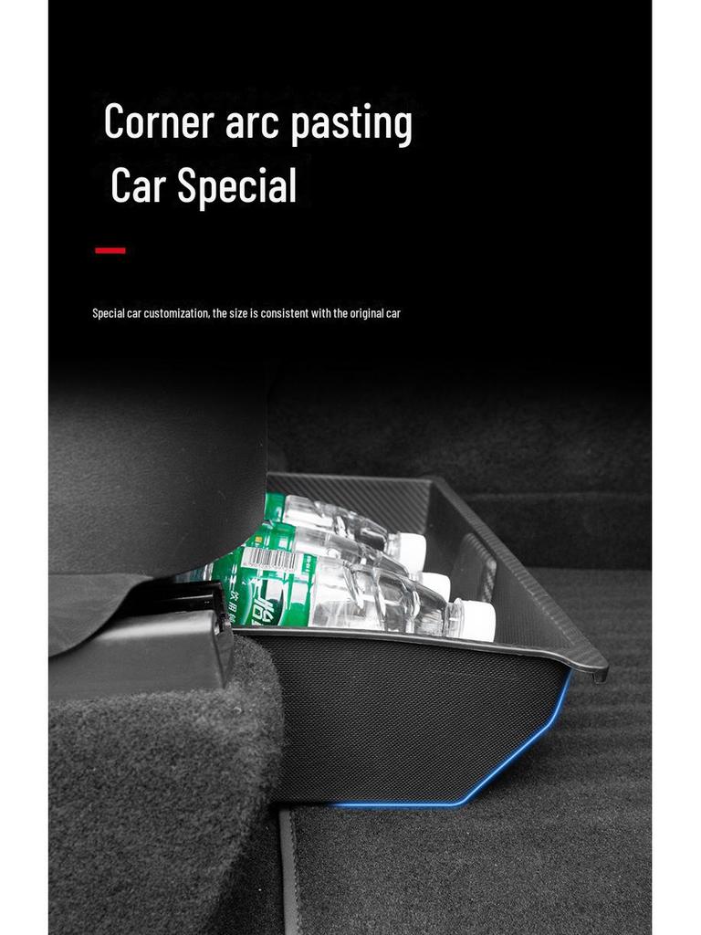 Скрытый ящик для хранения вещей под сиденьем Tesla Model Y