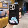 Phone Case: 2D Flat, Suitable for iPhone 18, 17, 16, 15, 14, 13 Pro Protective Case, Sleepy Little Dolphin, Perfect Christmas and Halloween Holiday Gi