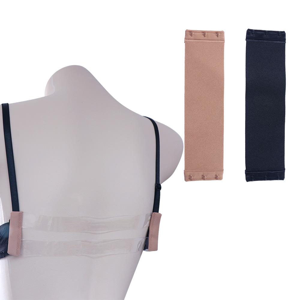Women Elastic Band Solid Color Bra Buckle Bra Accessories Transparent Bra Extender Extension Buckle