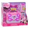 Just Play Disney Junior Minnie Mouse Bow Fabulous Bag Set, Dress Up Pretend Play Toy Purse, 7 Piece Set, Ages 3 and Up