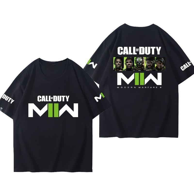 COD141 Task Force Special Forces Short Sleeve T-Shirt Call of Duty Modern Warfare Game 2 Peripheral Men's and Women's Cotton Tee