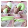 4 PCS Colorful Dumpling Stress Balls Fidget Sensory Toy,Squeeze Dough Ball Stress Relief Hand Toy,Bun