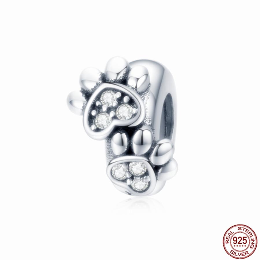 Подходят оригинальные браслеты, подвески, ювелирные изделия, новые S925 стерлингового серебра, сверкающие бусины камеры, семейное дерево, воздушный шар, щенок, кошка, кулон