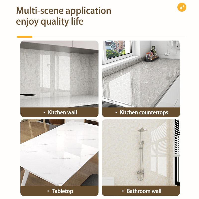 Маслостойкие Водонепроницаемые Наклейки на Стену Высокая Термостойкость Водонепроницаемые Самоклеящиеся Обои 40см Обои Самоклеящиеся