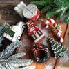 Christmas Colored Shaped Ball Christmas Tree Decorative Pendant Christmas Gift Bag Car House Snowman Garland Pendant