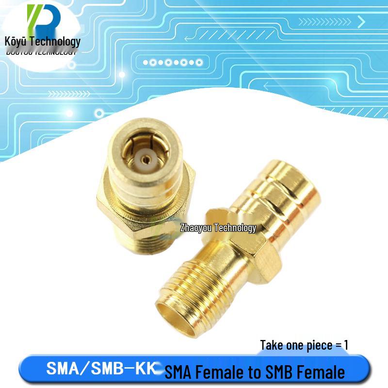 RF Coaxial Adapters: SMA, TNC, BNC, MCX, SMB, MMCX, F Type, Male to Female Connections