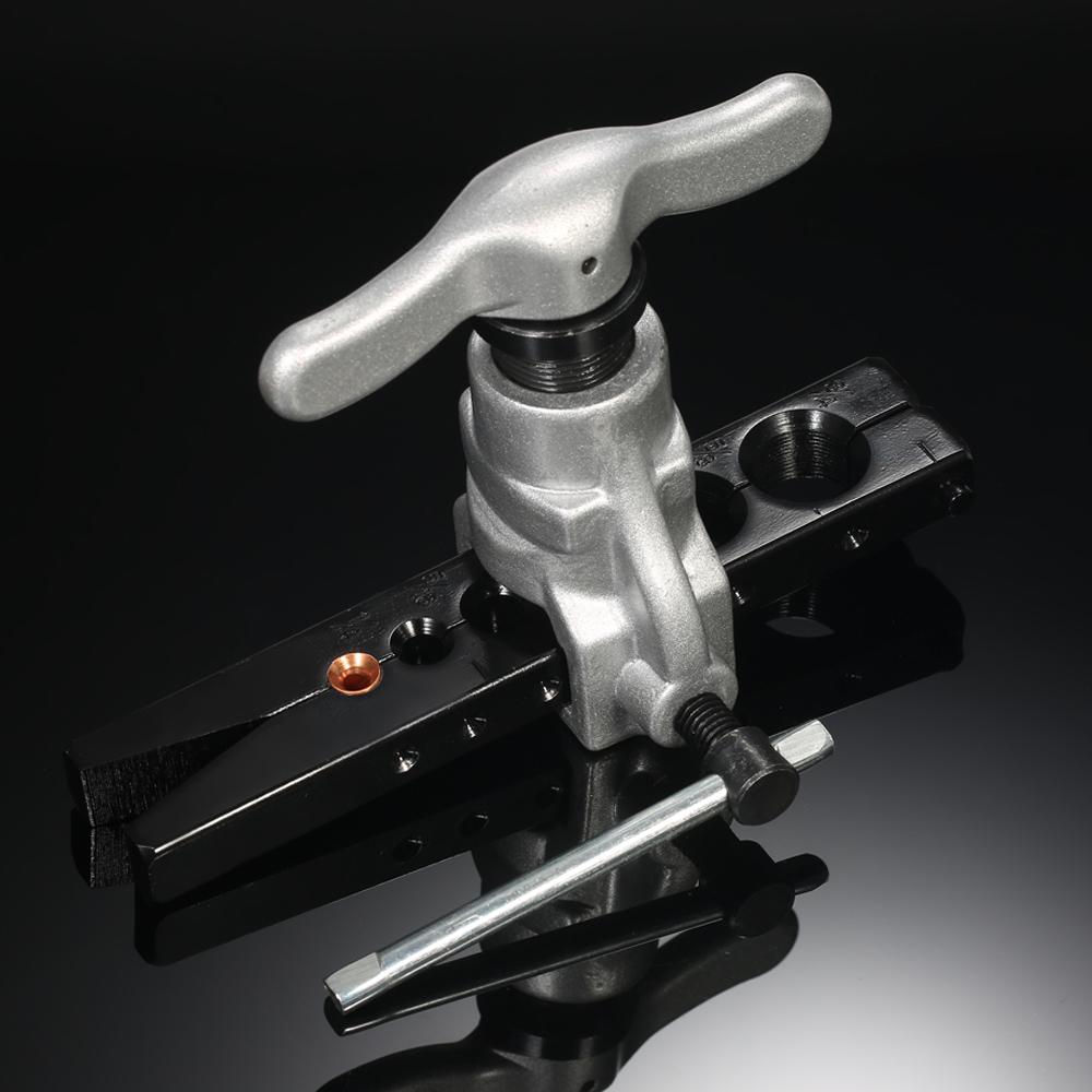 Набор эксцентриковых развальцовщиков для холодильной, водопроводной, газовой и тормозной линий. Трубопроводы. 6 размеров матриц: 1/4 - 3/4 дюйма