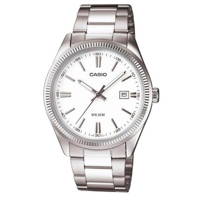 Классические серебристые часы Casio MTP1302D-7A1