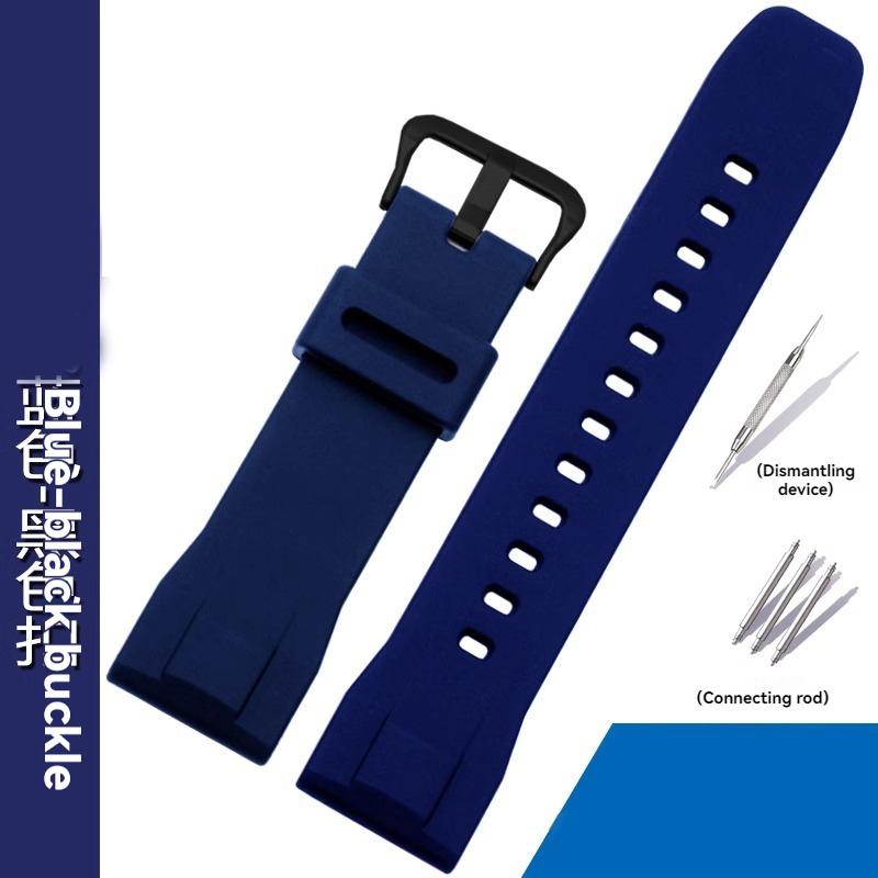 Силиконовый ремешок для часов Prw30 23 мм для Casio PROTREK PRW60 70 50 30 Ремешок PRW6800 PRW6900 Водонепроницаемый резиновый ремешок для часов Браслет Мужской
