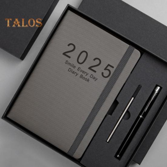 Ежедневник 2025 г. Одна страница в день Янв-Дек A5 Ежедневник 2025 Ежедневник Ежемесячные вкладки Твердый переплет 2025 Почасовая книга встреч