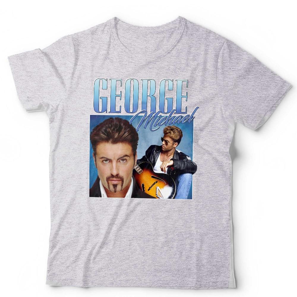 George Michael T Shirt Appreciation Unisex Homage Throwback Stag and Hen Do