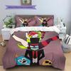 Black Hat  Pattern Bedding Quilt Set  Home Decoration  Gift (1 * duvet cover + 2 * pillowcase  without core)