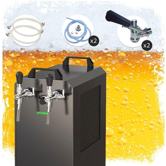 Tireuse à bière - STREAM - 80K - Pompe à air - Refroidisseur de flux - 2 lignes